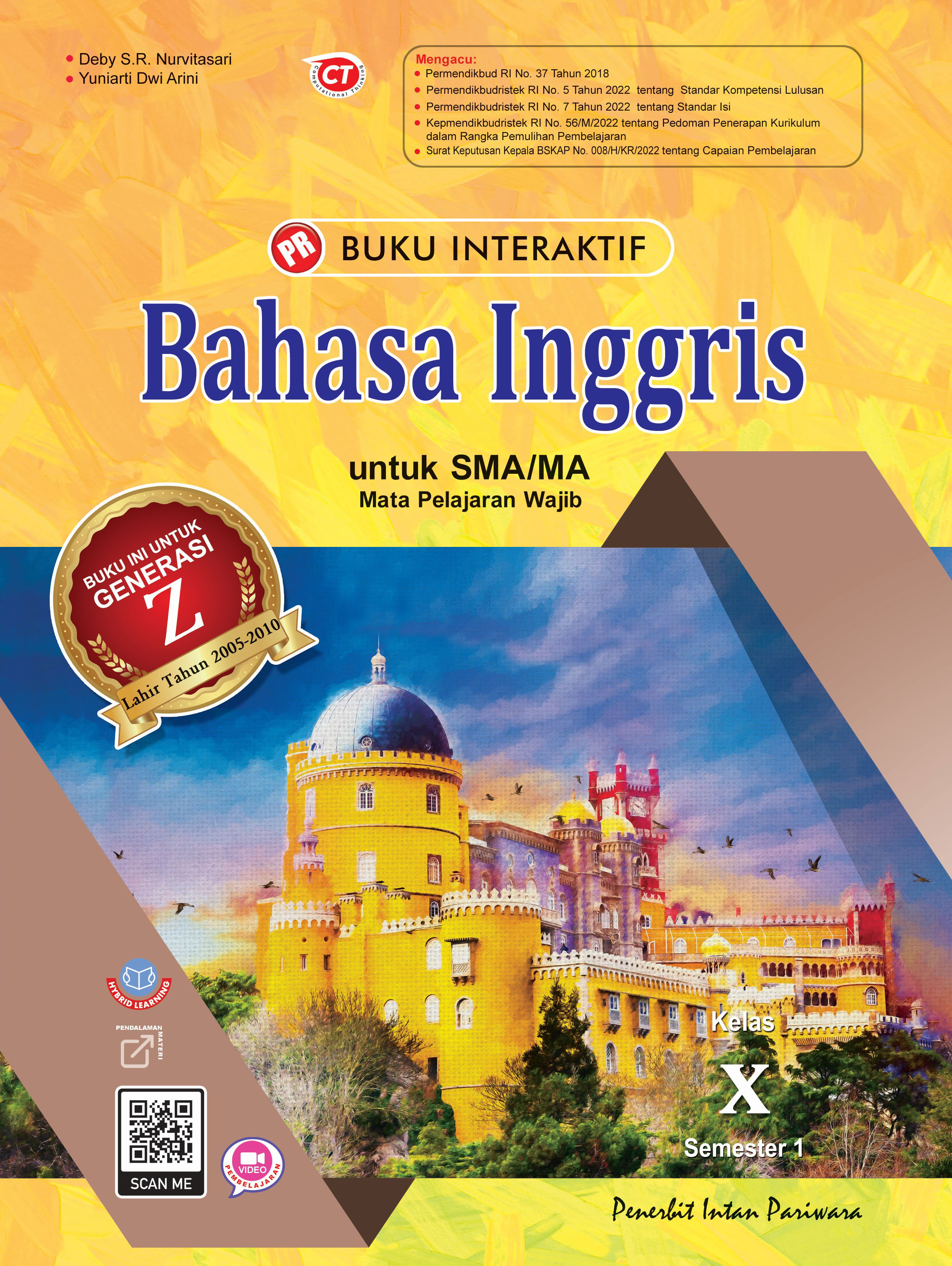 Buku Interaktif: PR Bahasa Inggris X Semester 1 2022