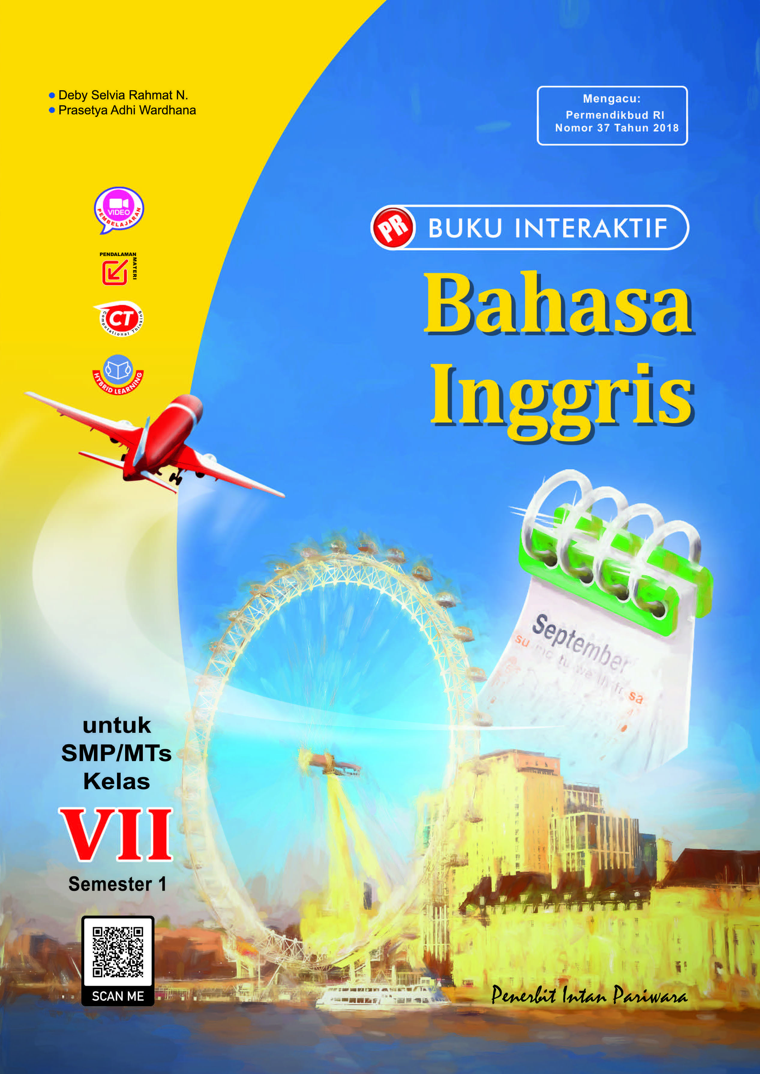 Buku Interaktif: PR Bahasa Inggris VII Semester 1 2021