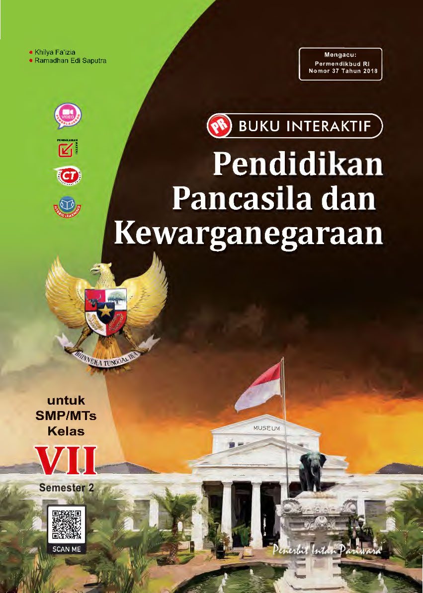 Buku Interaktif: PR  Pendidikan Pancasila dan Kewarganegaraan VII Semester 2 2021